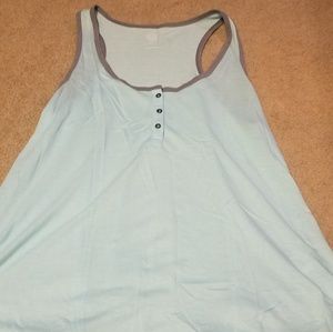Light blue tank top